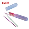 LMDZ 1Pcs 20cm Crochet Hooks Storage Bottle Sewing Tools Organizer Multi-function Box Plastic Storage Blue Color ► Photo 1/6