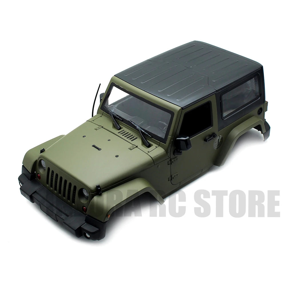 270 мм пластиковый корпус колесной базы для 1/10 RC Rock Crawler Axial SCX10 Jeep Wrangler D90|Детали и