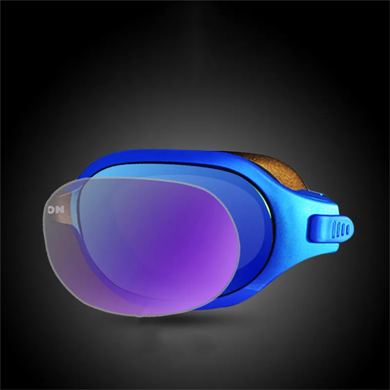 Водостойкие противотуманные линзы силиконовой прокладки УФ-очки для плавания с 2 носовыми суставами