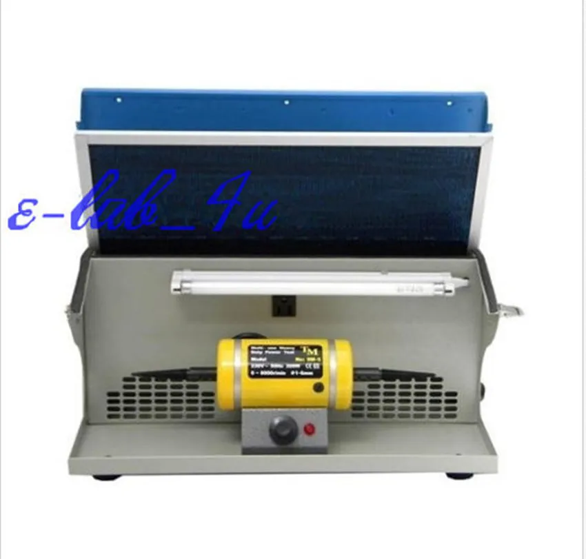 Polishing Buffing Machine Dust Collector TableTop w/ Light Dental