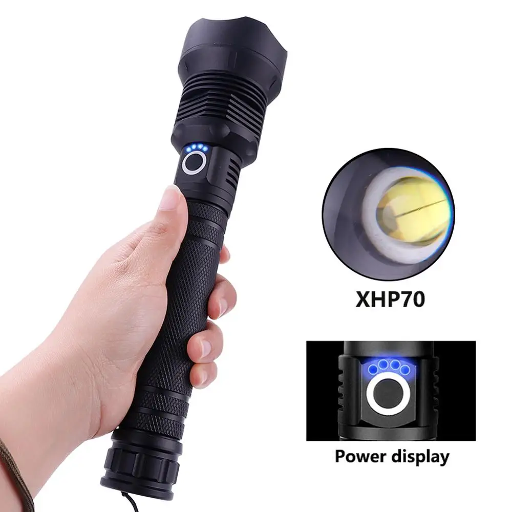

New USB Rechargeable LED Torch/3 Modes Bright LED Flashlight Handheld Adjustable Zoom For Camping/Hiking/Outdoor/Cycling/Walking
