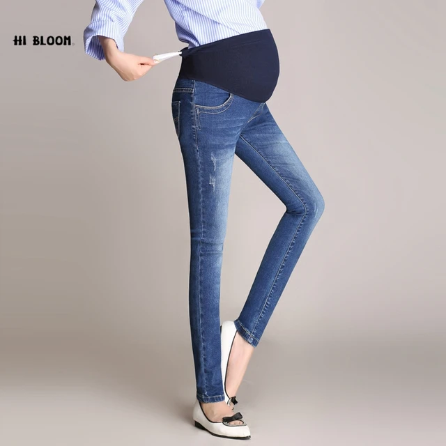 wisstt plus size maternity pants pregnant abdomen wide leg office plus size maternity jeans
