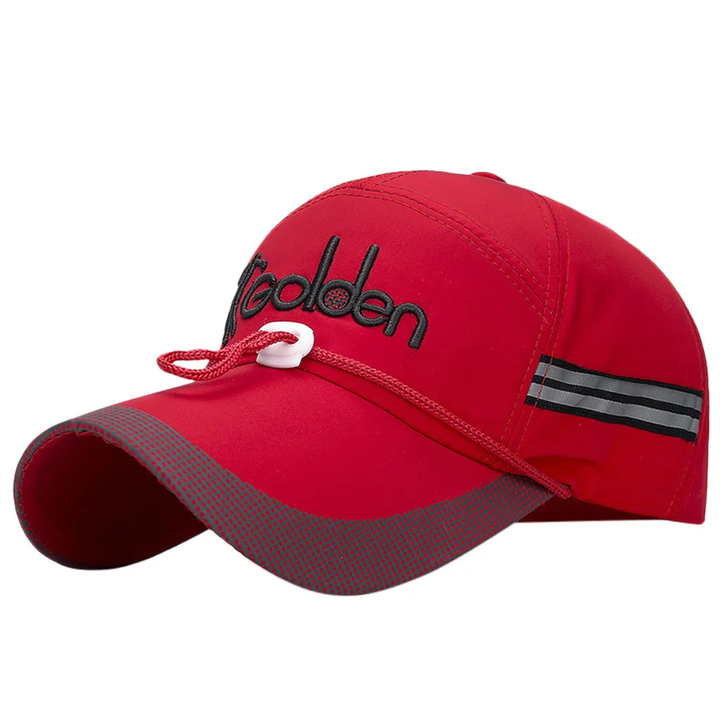 

Men Women Reflective Running Cap Unisex Outdoor A Quick Dry Baseball Summer Fitted Hats New CapsBaseball Cap Snapback z0621