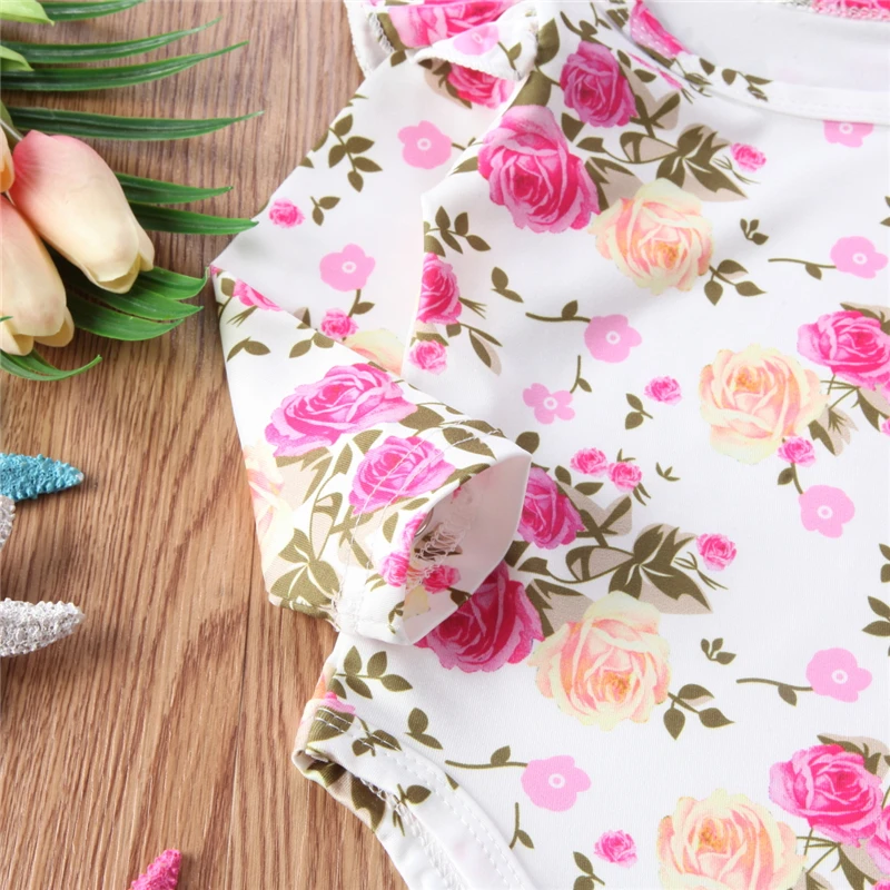 Детский цветочный комбинезон на возраст 0 18 месяцев|newborn long sleeve|baby girl floral romperrompers