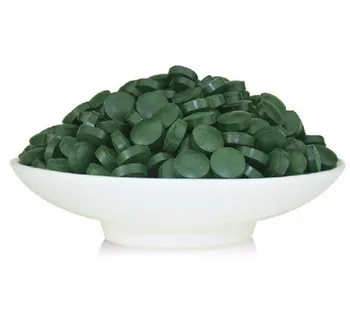 

100g for human Green Food Health Quality Approved Anti-fatigue Anti-radiation Enhance-immune Green Natural Spirulina Health tea