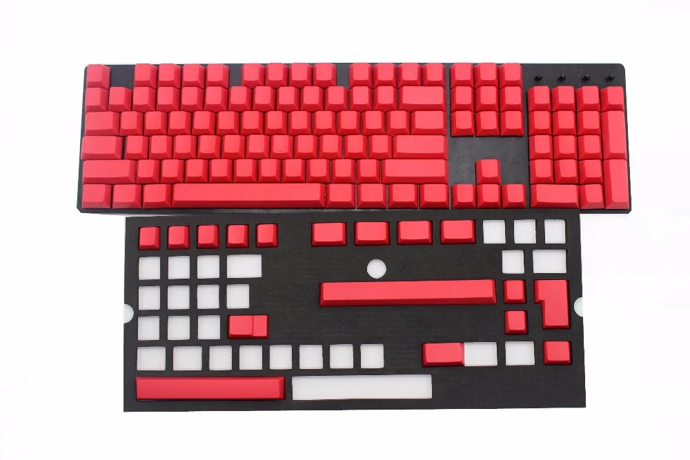 YMDK Blank 117 121 клавиши Cherry профиль Толстая клавиатура PBT ANSI ISO макет для