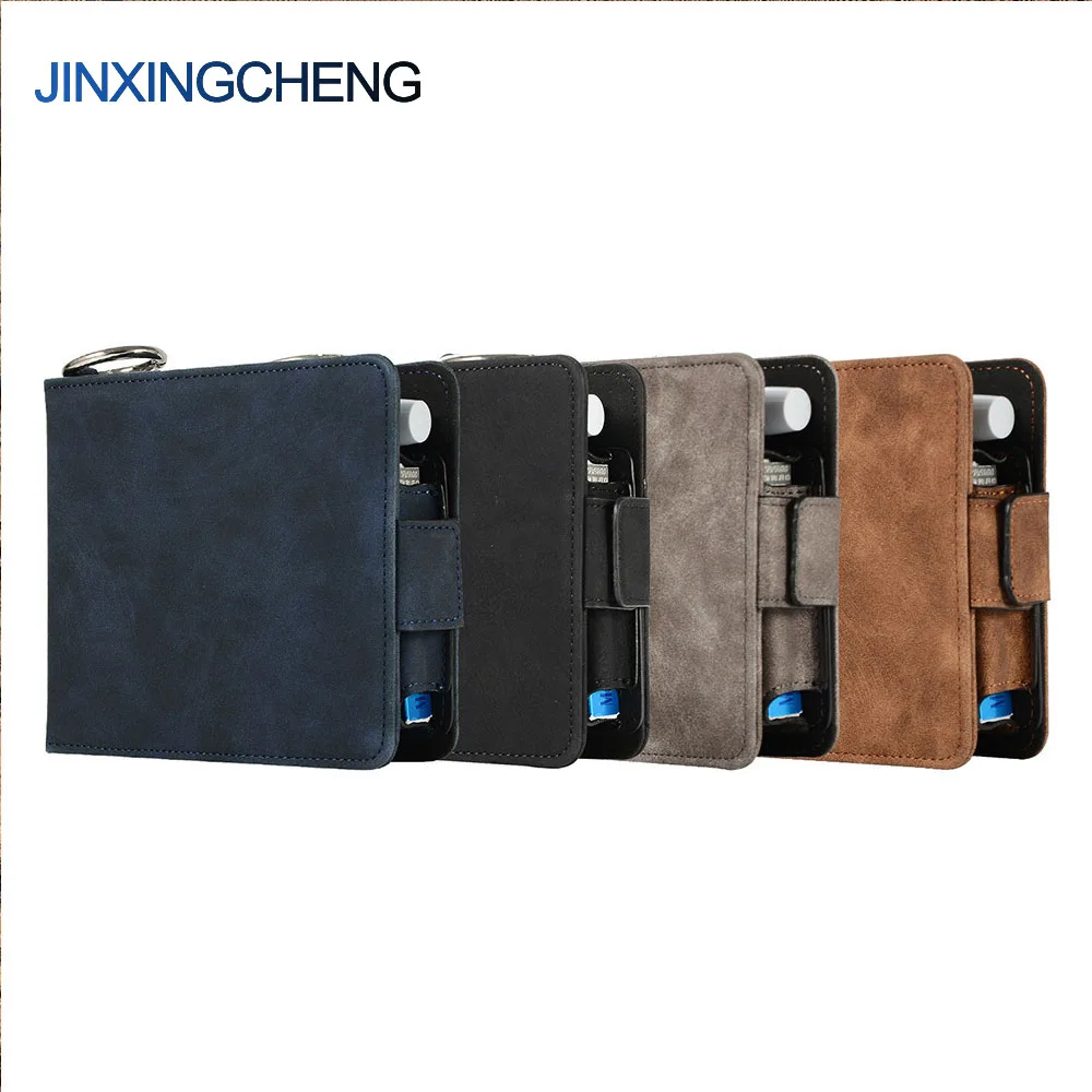 

JINXINGCHENG Fashion Filp Wallet Pouch Case for iqos 3.0 Case Cover for iqos3 Protective Accessories 7 Colors