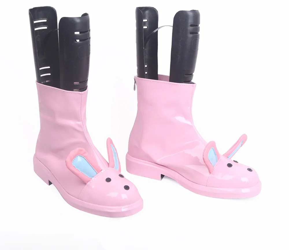 Rabbit Raider Pink Cosplay Boots (4)