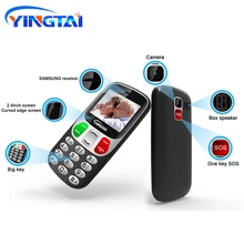 YINGTAI большой экран/кнопка виртуальная клавиатура бар сотовые телефоны лучше, чем Nokia senior mobie телефон 1000 мАч 2," для пожилых FM