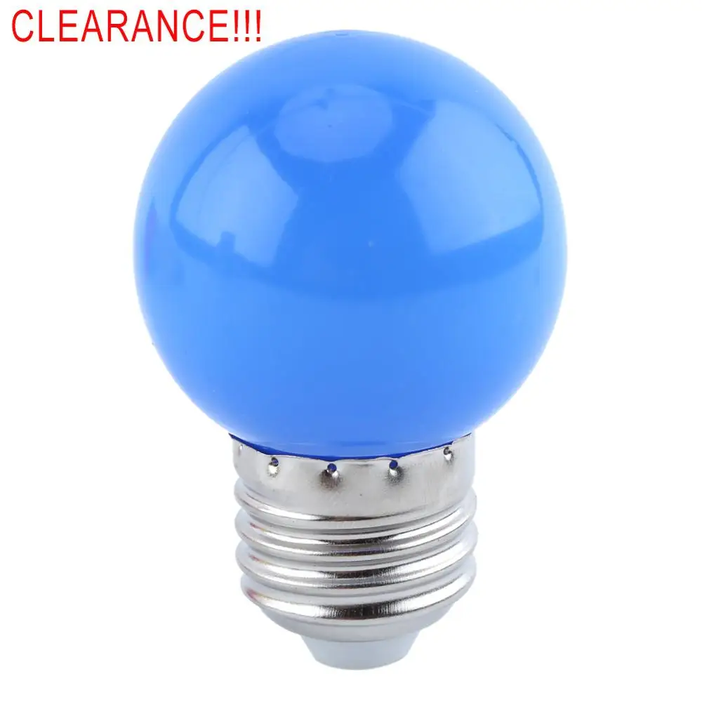 

2W E27 LED Light Bulb Multicolor Round LED Ball Light Bulb Globe Lamp Home Bar Shop Lighting  