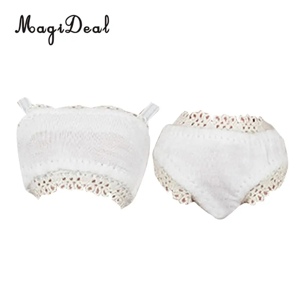 MagiDeal Obitsu Momoko Lingerie Outfit Sexy Lace Bra Top Underwear Sleepwear Set for Dollhouse 1/6 Dolls Princess Dress Clothes