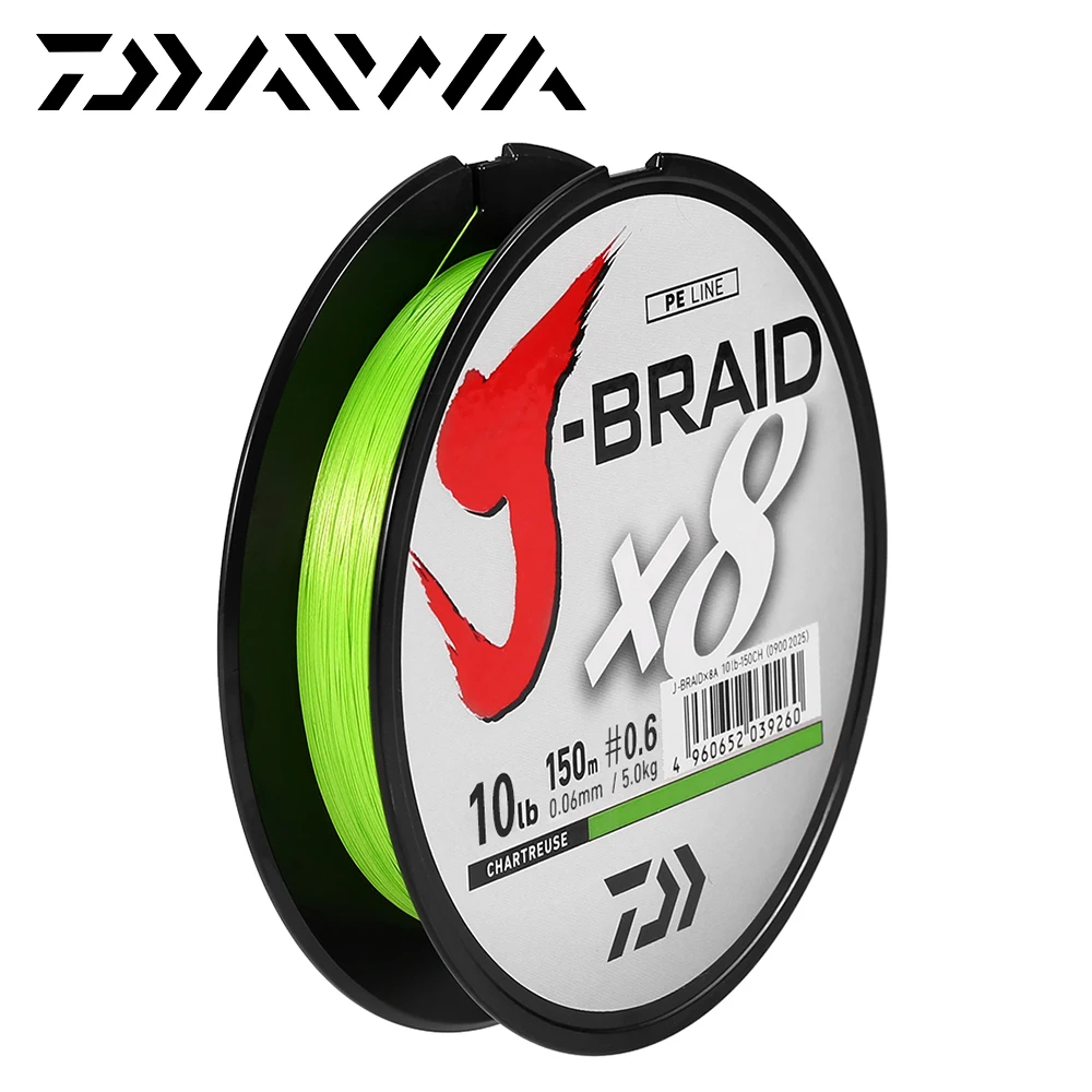 دايوا الأصلي J-BRAID X8 300 M/330Yds الأصلي 8 مضفر خيط صنارة الصيد حيدة الصيد PE مضفر خط 10-60lb صنع في اليابان دايوا الأصلي J-BRAID X8 300 M/330Yds الأصلي 8 مضفر خيط صنارة الصيد حيدة الصيد PE مضفر خط 10-60lb صنع في اليابان