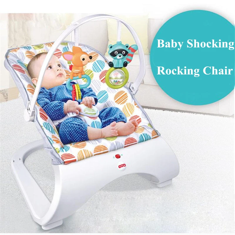 Mecedoras de vibración automática para niños, silla multifunción de choque, de ocio, salud y seguridad|rocking chairs kids|rocking chair babybaby bouncer AliExpress
