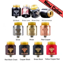 Новый цветной THC Таурен RDA танк ThunderHead творения Vape распылитель позолоченный 510 и BF pin для электронной сигареты сквокер мод vs Drop RDA
