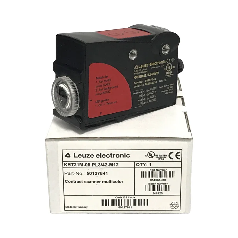

KRT21M-09.PL3/42-M12 Leuze electronic contrast scanner multicolor Sensor/ photoelectric proximity sensor