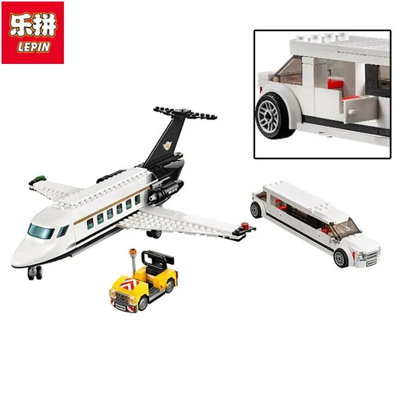 

Lepin 02044 393PCS New Genuine City Series Airport VIP service Building Blocks Bricks Educational Toys for Children gifts