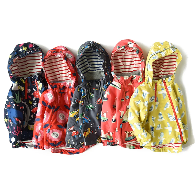 Baby Girls Jacket Spring Tao 2021 Modis Coat Water Resistant Windproof Kids Hooded Outerwear Children Rain Windbreaker | Детская одежда