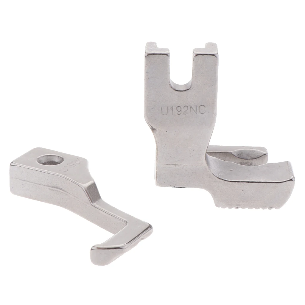 Industrial Sewing Machine Walking Piping & Welting Zipper Feet Set U192 U193