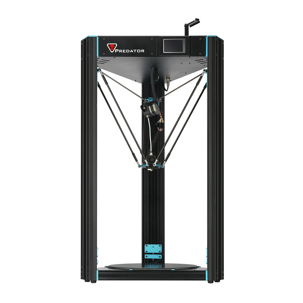 

ANYCUBIC Predator 3D Printer Kits with PLA Filaments and Ultrabase FDM 3D Delta Printer Large Printing Size 370*370*455mm