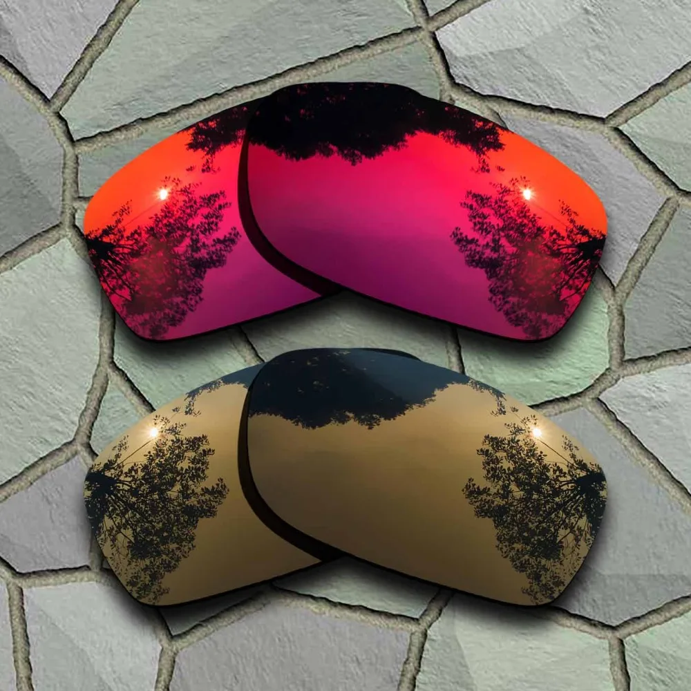 Поляризованные Сменные линзы для солнцезащитных очков Oakley Fives квадратные