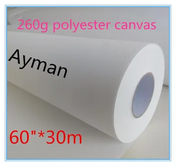 

60"*30m Large format Digital Printed Glossy 100 Polyester Canvas