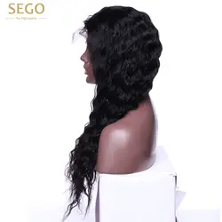 100% бразильский девственные волосы волна воды парик 130% Плотность Glueless бесплатная часть Стиль Синтетические волосы на кружеве кудрявый