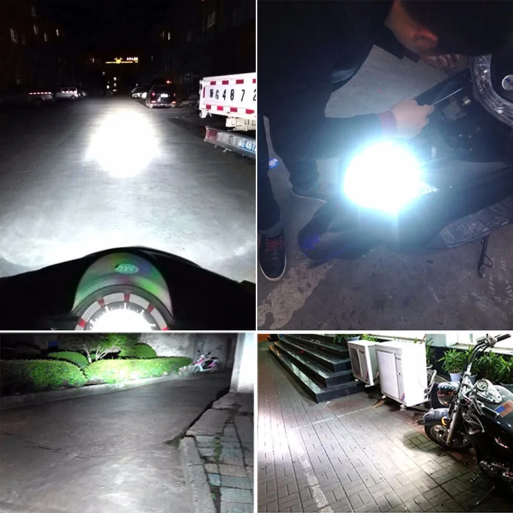 35 Вт Ксеноновые moto балласт moto rcycle HID фары H4 BA20D H6 Hi/Lo 6000K moto rcycle фары универсальные ксеноновые HID комплект противотуманных фар лампы