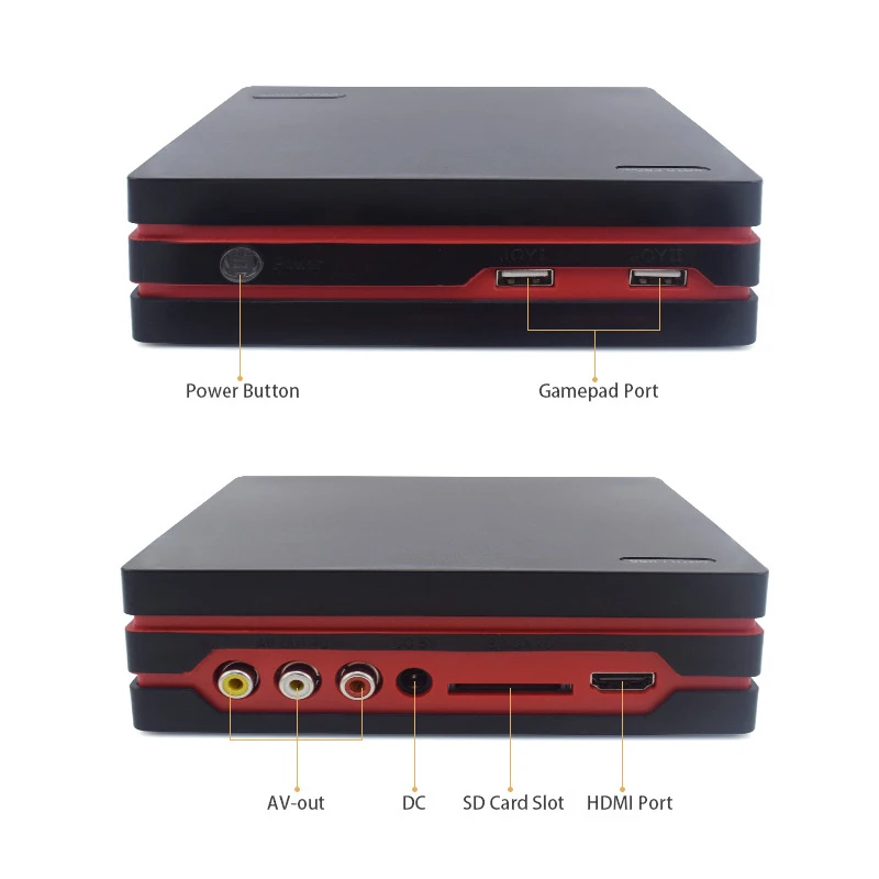 Игровая консоль с беспроводным контроллером 2 4 ГГц HDMI 600 классических