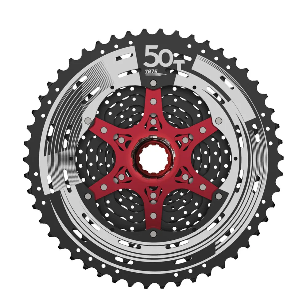 Sunracing 12 Скоростей 11T-50T кассета MTB CSMZ90 WA5 широкое соотношение Звездочка плавный