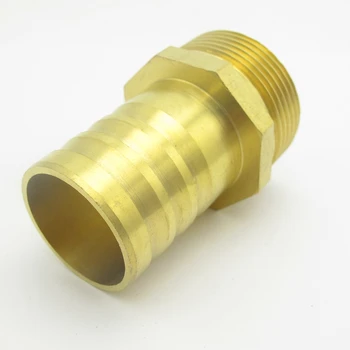 

32mm Hose Barb x 1-1/4" Male BSP Thread Brass Barbed Pipe Fitting Coupler Connector Adapter For Fuel Gas Water