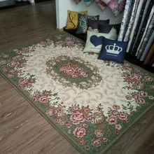 Модный цветочный Противоскользящий жаккардовый ковер для дома, гостиной/столовой спальни, коврик