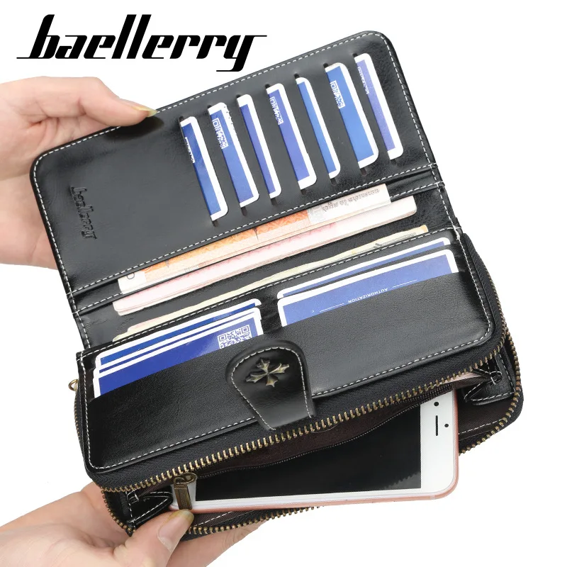 Baellerry Multi-Function Women Wallets Money Bag Coin Pocket Big Capacity Phone Wallet Women Card Holder Ladies Clutch Purse W50