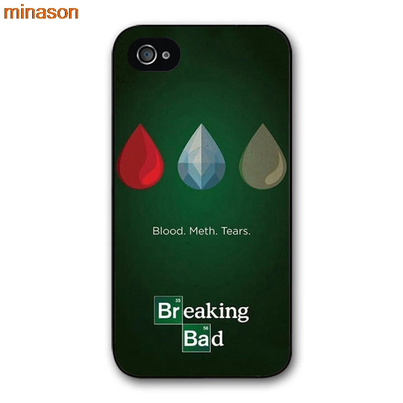 Minason Breaking Bad Уолтер чехол для iPhone 4 4S 5 5S 5C 6 S 7 8 плюс Samsung Galaxy S5 S6 Примечание 2 3 D4795 |