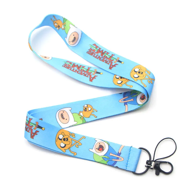 P2851 Dongmanli Adventure Time Lanyard значок ID Lanyards/Мобильный телефон Веревка/ключ Lanyard шейный ремешок ожерелье