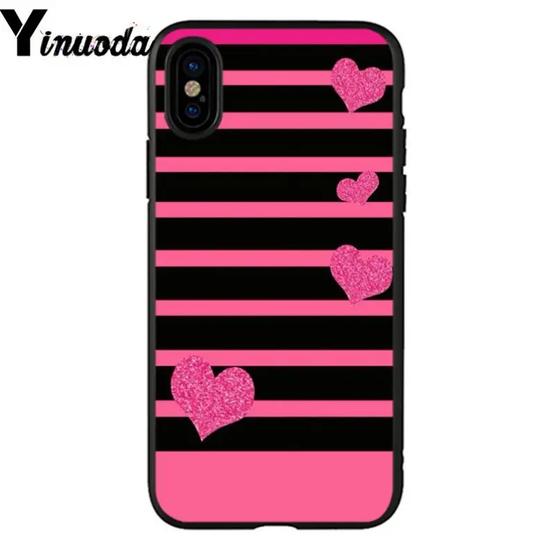 Chromatic stripe lips heart 