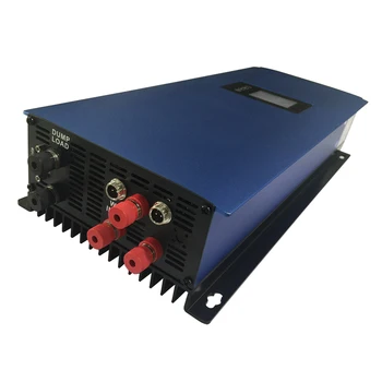 

2kw 230v With LED display Pure Sine Wave On Grid Wind Turbin inverter bult in limiter and wifi tracking grid tie inverter
