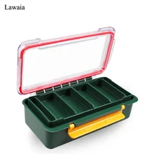 Lawaia отсек двухсторонняя рыболовная приманка Крючки рыболовные снасти водонепроницаемые рыболовные снасти аксессуары ящики для хранения крючков приманки