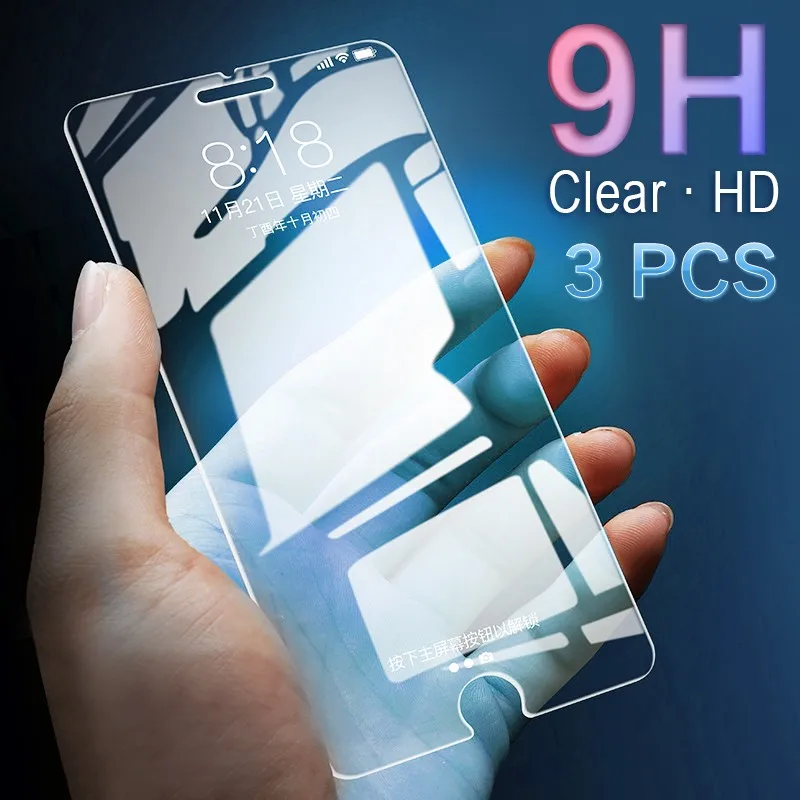 Закаленное стекло для защиты экрана iPhone 12 mini 11 Pro X XR XS MAX 8 7 Plus 6 6s 5 5s SE 2020 4 4s