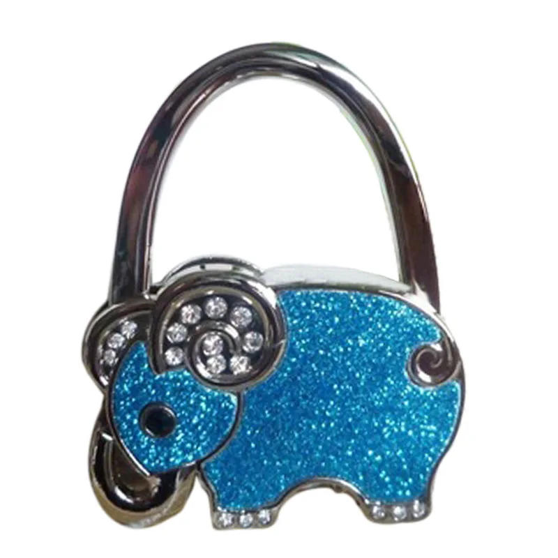 Lovely Colorful Folding Handbag Purse Tote Bag Hanger Decor Holder Table Hook For Gift YU-Home