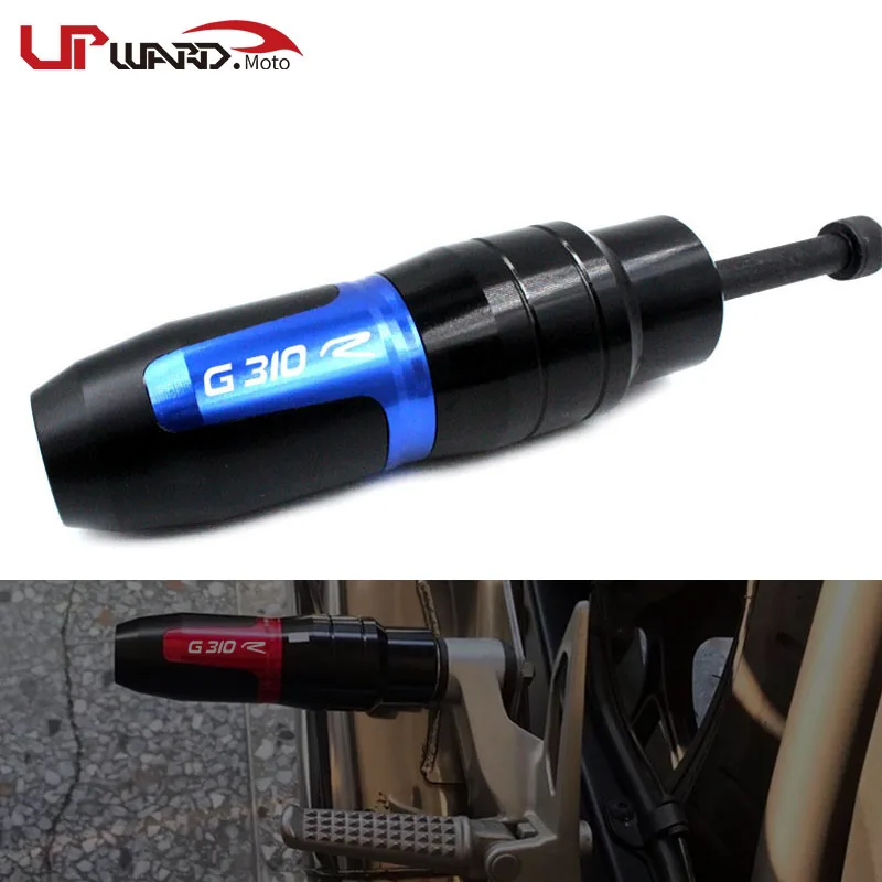 

For BMW G310R G 310R G310 R 2017 2018 Motorcycle CNC Frame Crash Pads Exhaust Sliders Crash Protector With logo