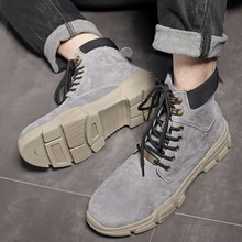 Зимняя обувь; мужские армейские ботинки; повседневные мотоциклетные ботильоны; мужские военные ботинки на шнуровке; новые тактические ботинки-дезерты для мужчин