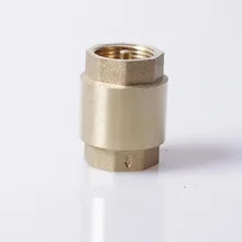 Yuhuan производители поставляют полностью медный пружинный обратный клапан обратный вертикальный клапан 4-2 дюйма