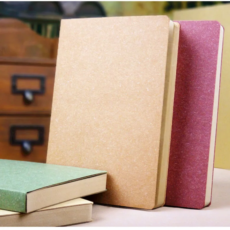 Горячие эскиз книга пустой A5 Sketchbook дневник рисунок граффити крафт и белая | Записные книжки -32354174307
