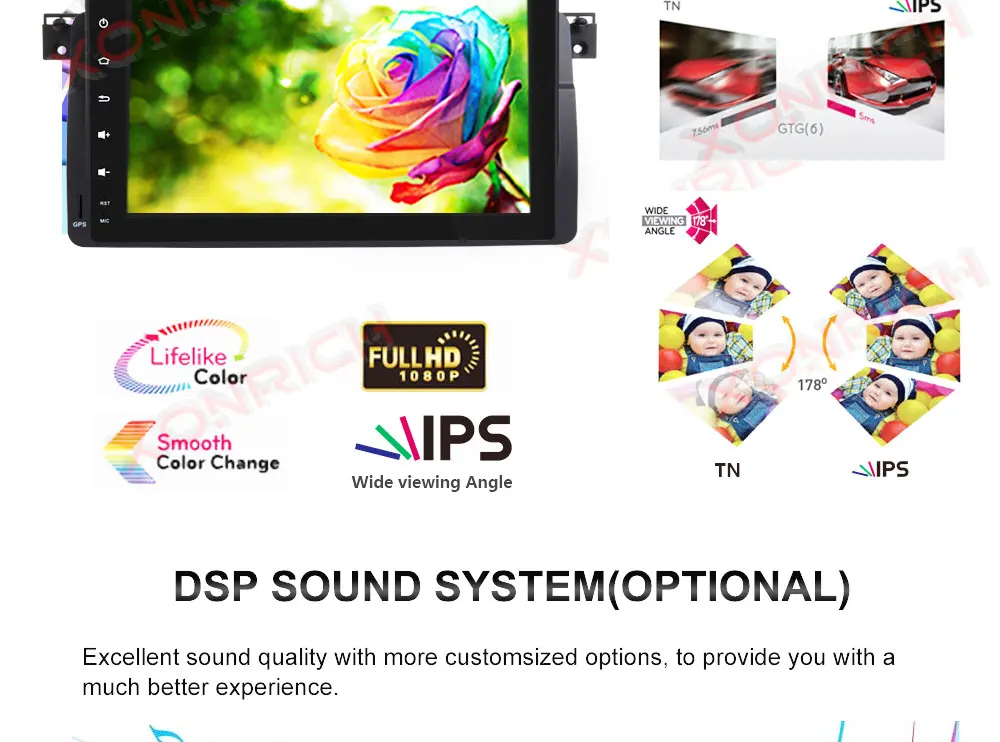Sale 9 Inch Android 8.0 Octa 8 Core 4G RAM car Multimedia player GPS Navigation for BMW E46 dvd 3 Series M3 Radio BT 14