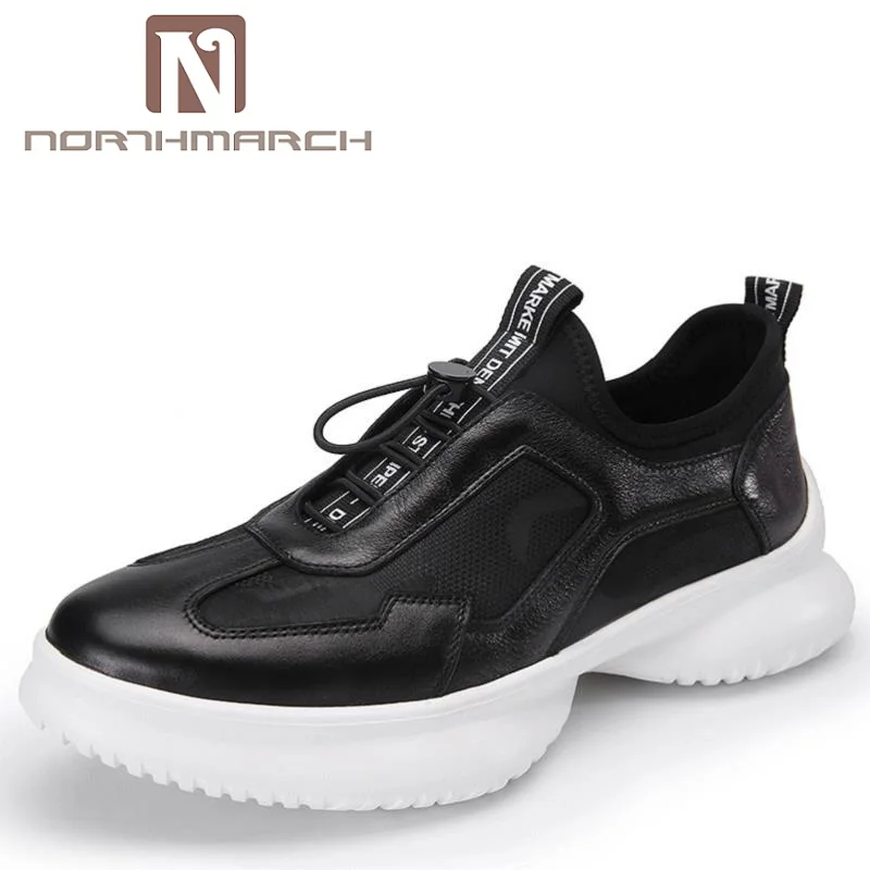 

NORTHMARCH Fashion Breathable Casual Shoes Mens Comfortable Flats Youth Student Shoes Men Chaussures Hommes En Cuir