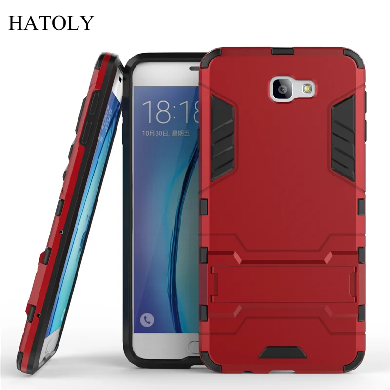 

HATOLY For Cover Samsung Galaxy J7 Prime Case Hard Rubber Case for Samsung Galaxy J7 Prime Cover for Samsung J7 Prime G610F