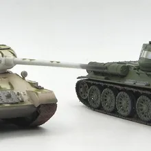 1: 72 Вторая мировая война, модель танка для T34-85, трубач, готовый диорама, высокое моделирование, статические украшения, несобранные игрушки