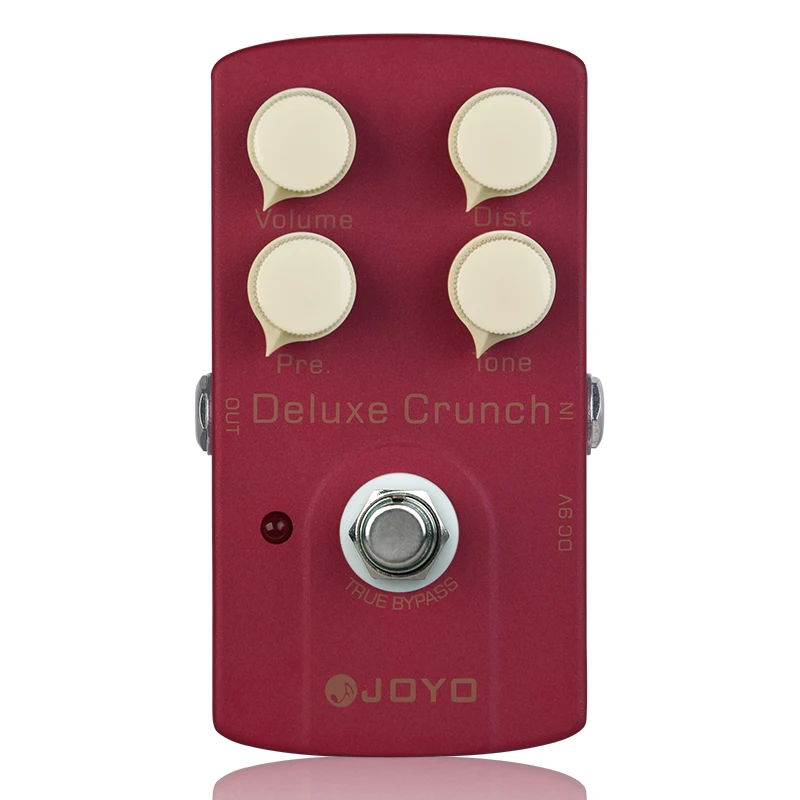 Electric Guitar Effect Pedal Deluxe Crunch Metal Instrument Spare Part Guitar Pedal JOYO JF - 39 Electric Guitar Effect Pedal Deluxe Crunch Metal Instrument Spare Part Guitar Pedal JOYO JF - 39