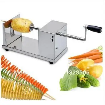 Hotsale tornado potato cutter machine spiral cutting machine chips machine Kitchen Accessories Cooking Tools Chopper Potato