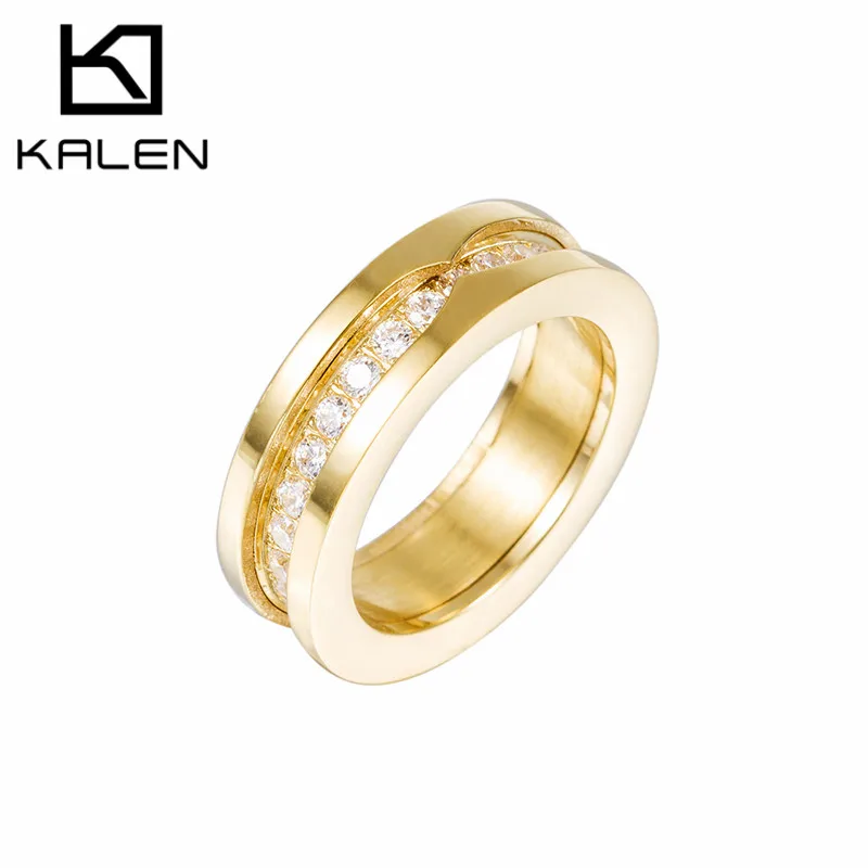 kalen rhinestone rings stainless steel pakistani gold color casting rings good quality engagement wedding party rings - Wedding Ring Price kalen rhinestone rings stainless steel pakistani gold color casting rings good quality engagement wedding party rings - Wedding Ring Price